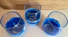 Load image into Gallery viewer, Ocean/Beachy Themed Iced Coffee Glass or Stemless Wine glass