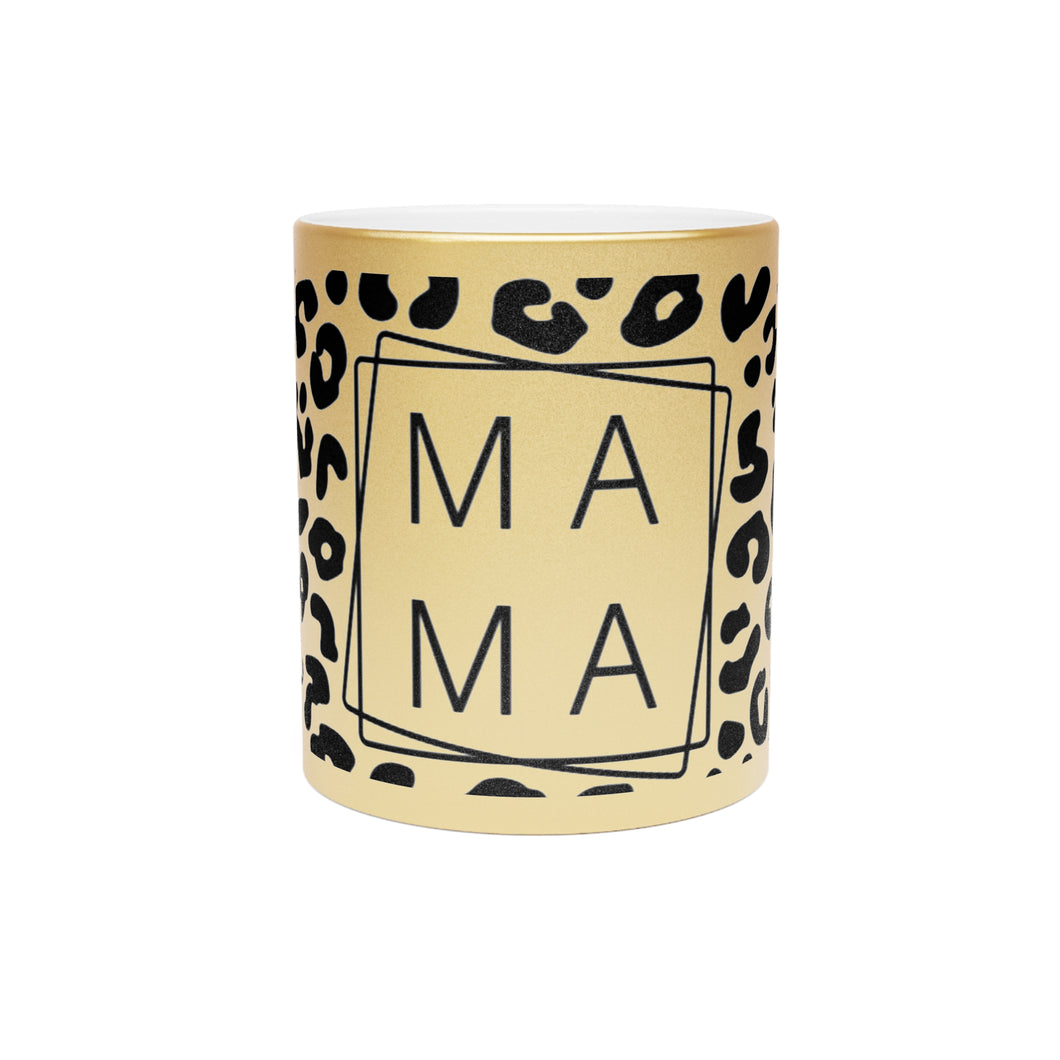 MaMa Leopard Metallic Mug *FREE SHIPPING*